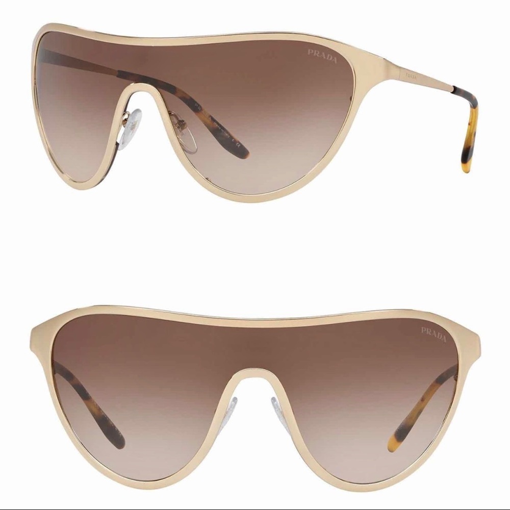 Prada shield mask sunglasses